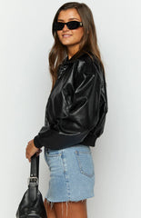 Abbi Black Cropped Jacket