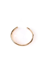 True Desire Gold Wavy Cuff Bangle (FREE over $120)