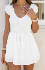 Raldo White Playsuit